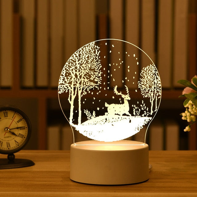 Kids 3D LED Creative Night Lamp - SJB-DIAMOND ELITES