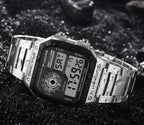 Luxury Famous Sports Business Square Retro Watch Waterproof 50M WIth Count Down Timer Digital Stopwatch Clock For Men and Woman Unisex Watch - SJB-DIAMOND ELITES