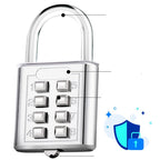 Mechanical 8-digit Key Lock Password Lock Padlock Pi-Mart