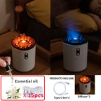 Diffuser Humidifier with Smoke Ring Night Lamp - SJB-DIAMOND ELITES
