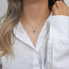 Fashion Cute Pet Paw Print Pendant Necklace