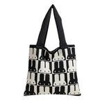 Rabbit tote bag women, autumn and winter simple fashion handbag, versatile commuter shoulder underarm bag