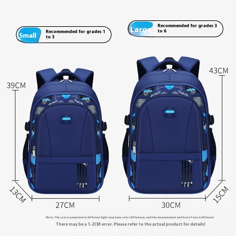 Breathable Light Negative Large Capacity Children's Schoolbag Pi-Mart