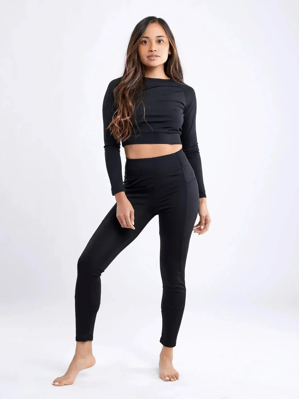 Long-Sleeve Crop Top - SJB-DIAMOND ELITES