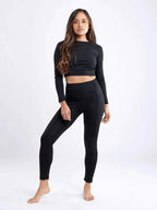 Long-Sleeve Crop Top - SJB-DIAMOND ELITES
