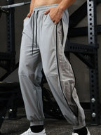 Men's Drawstring Solid Color Joggers