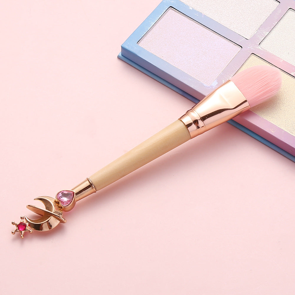 Makeup Powder Blusher High Gloss Powder Brush Pi-Mart