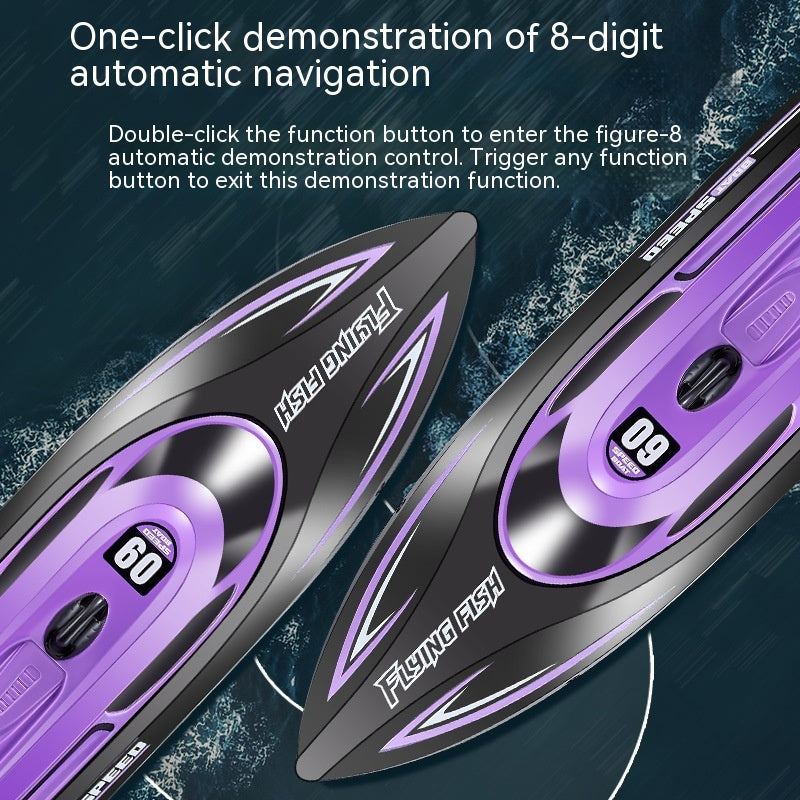 Outdoor Toy Boat High-speed Speedboat Pi-Mart