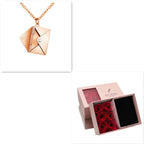 Fashion Jewelry Envelop Necklace Women Lover Letter Pendant Best Gifts For Girlfriend Lootquake LLC
