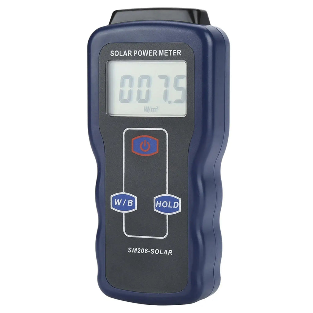 SM206 Digital Solar Power Meter Sun Light Radiation Measuring Testing Instrument - SJB-DIAMOND ELITES