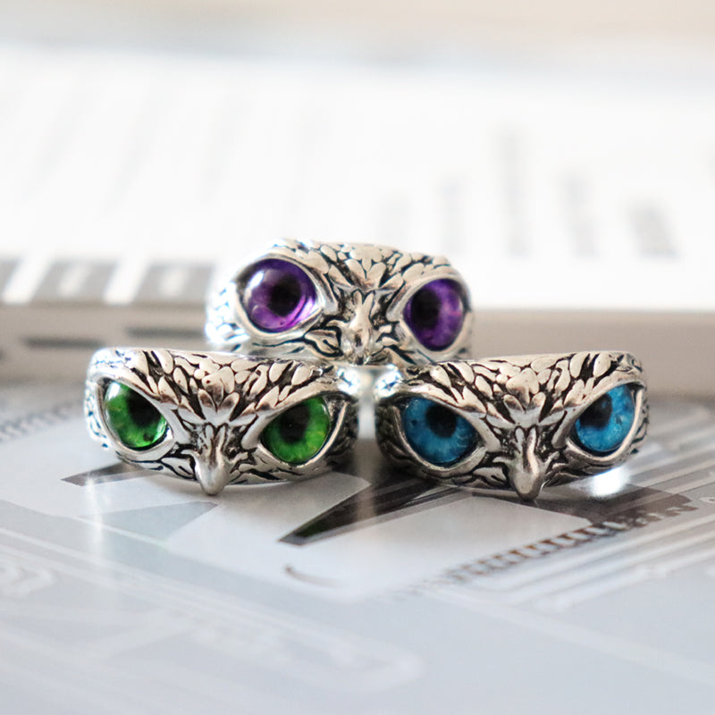 Fashion Resizable Owl Ring - SJB-DIAMOND ELITES