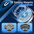 15W Qi Magnetic Car Phone Holder Wireless Charger - SJB-DIAMOND ELITES