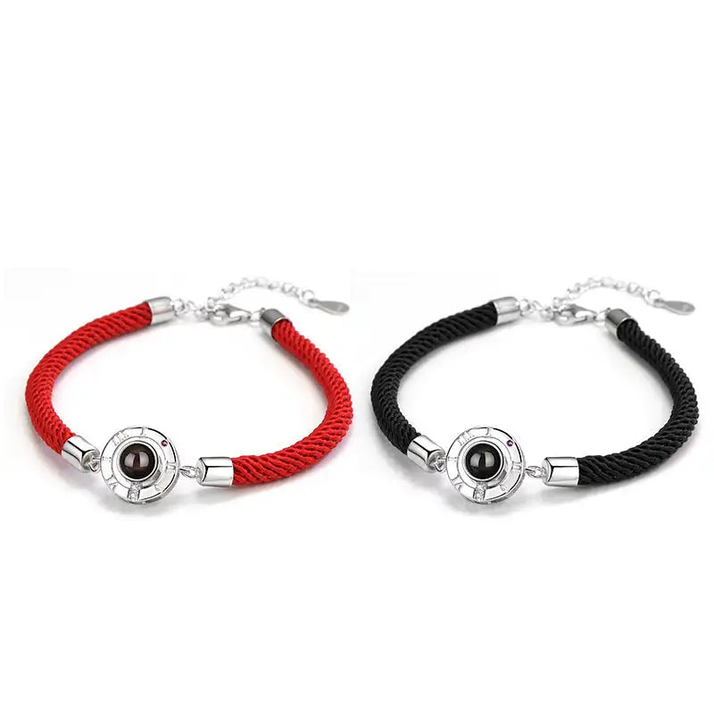 925 Sterling Silver Projection Corn Knot Tibetan Bracelet