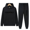 Essentials Sweatshirt Suit Men's and Women's Sweatshirt and Pant 2-Piece Set Hip-Hop Hoodie Suit by Pi-Mart Pi-Mart