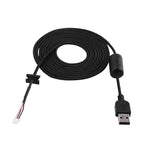 2meters USB Mouse Line Wire Cable Replacement Repair Accessory For Logitech G9/G9X Game Mouse - SJB-DIAMOND ELITES