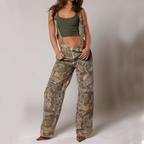 Loose Fit Denim Overalls