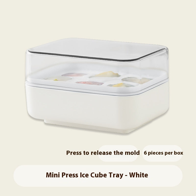 Mini Press Silicone Ice Tray Easily Removable Mold Ice-cream Mould Pi-Mart