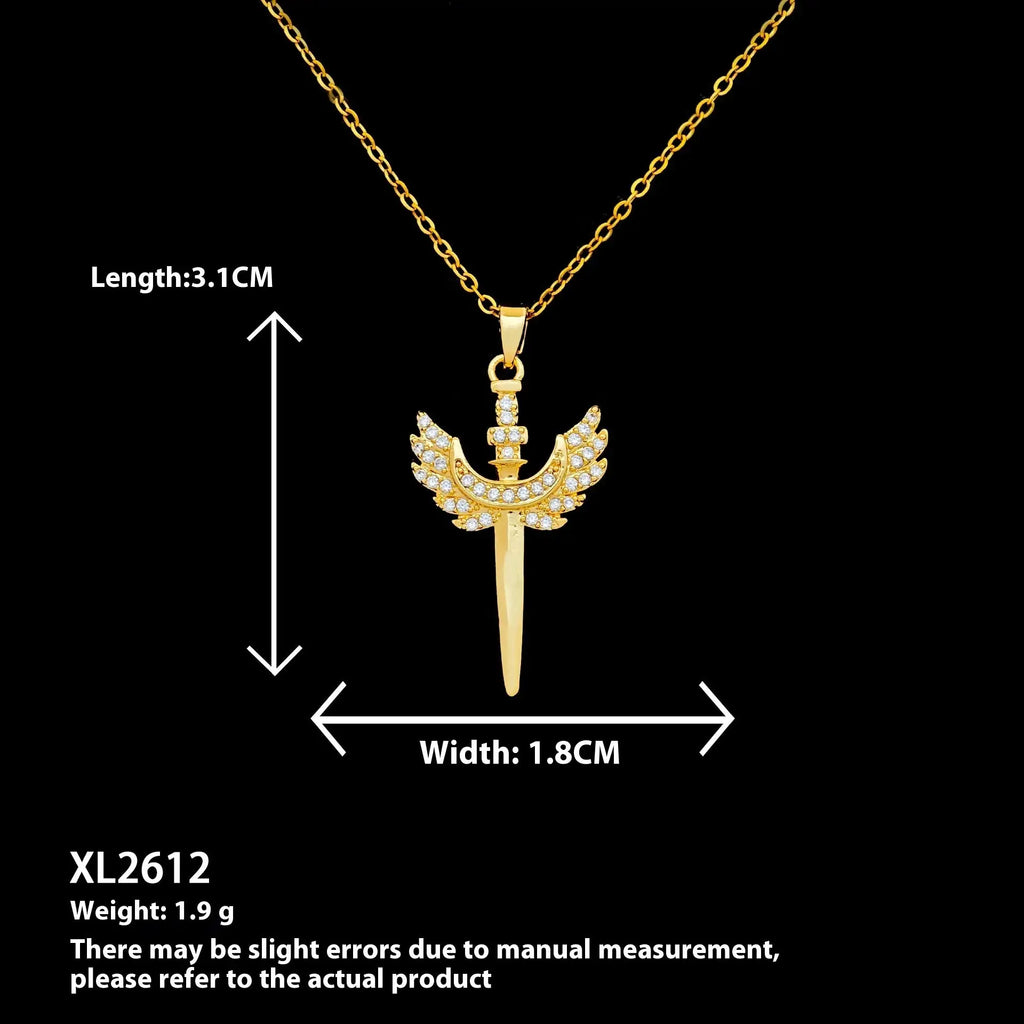 European And American Moon Necklace Niche Non-fading High-grade Accessories