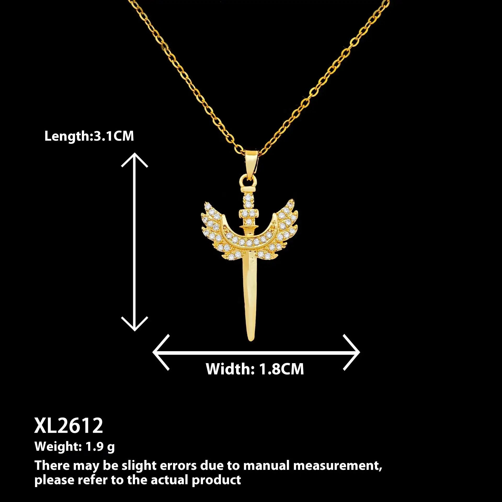 European And American Moon Necklace Niche Non-fading High-grade Accessories