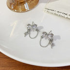Bowknot Drop Earrings Pi-Mart