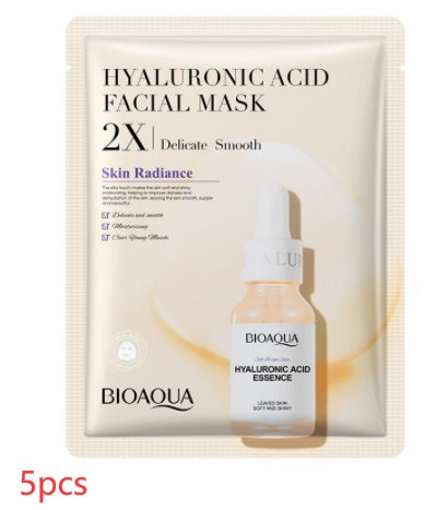 Collagen Face Mask Moisturizing Firming Face Sheet Mask Hyaluronic Acid Facial Masks Beauty Skin Care Gel Skin Care Lootquake LLC