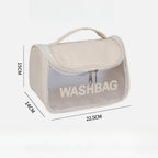 Travel Portable Cosmetic Bag – Large Capacity Unisex Hook Toilet Bag for Cosmetics Storage | Durable & Organized | Perfect for Travel and Daily Use - SJB-DIAMOND ELITES