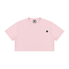 Loki & Ivy Women's Mineral Wash Cotton Crop T-Shirt