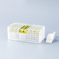 Large New Silicone Square Ice Mold Ice Cube Trays Lid Mold Storage Box Creative Tool Ice Cube Maker Cool Drinks Kitchen Bar Pi-Mart