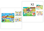 Children's Busy Book Educational Toys Repeated Paste Pi-Mart