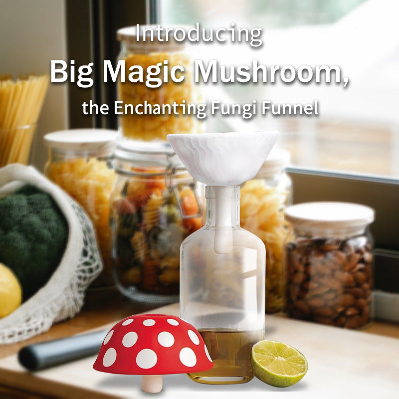 Creative Small Mushroom Home Mini Funnel Pi-Mart