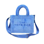 All-matching Fashion Plush Tote Handbag Women's Handbag Pi-Mart