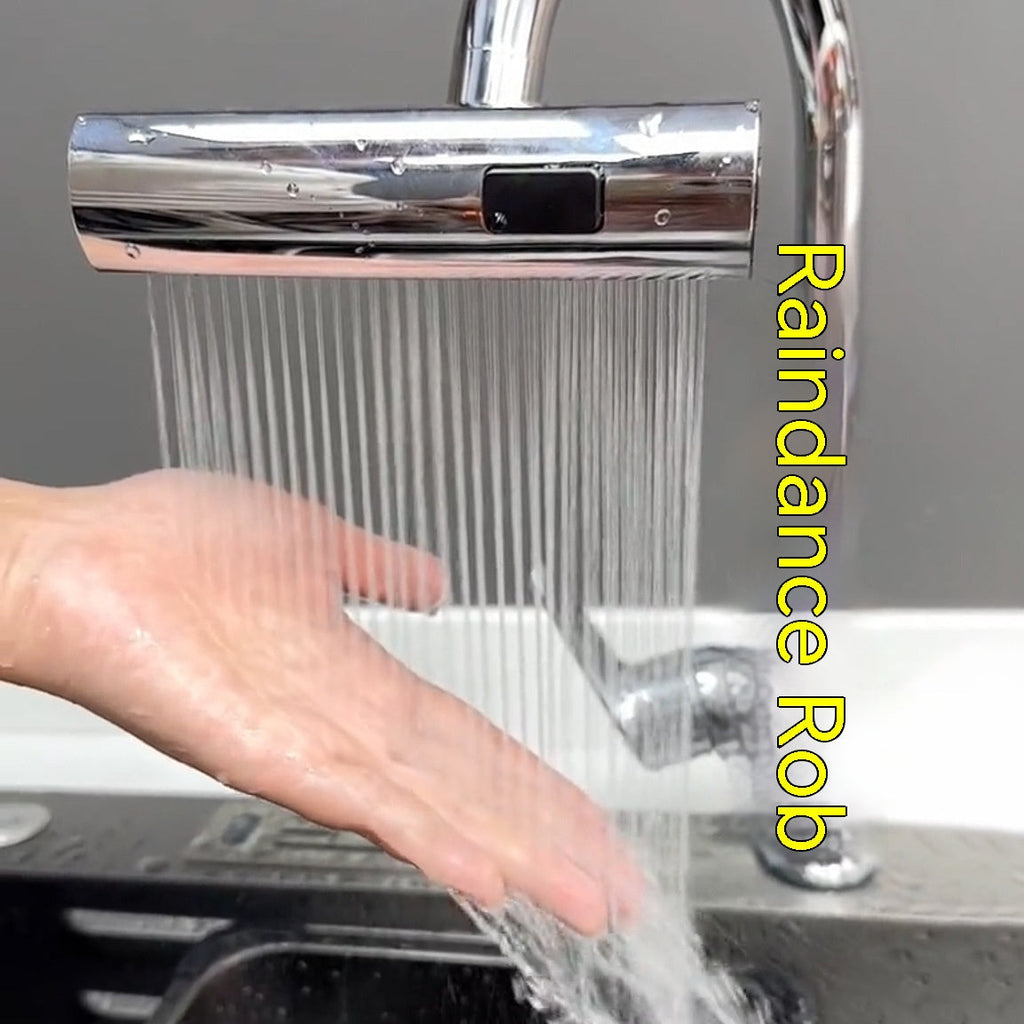Kitchen Faucet Waterfall Outlet Splash Proof Universal Rotating Bubbler Multifunctional Water Nozzle Extension Kitchen Gadgets Pi-Mart