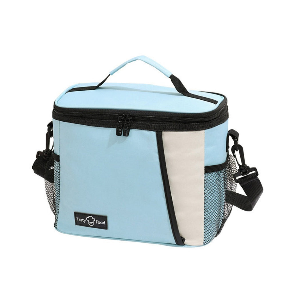 Outdoor picnic bag, lunch tote bag with crossbody strap, shoulder ice bag for thermal insulation, lunch box bag, fruit cold drink storage bag - SJB-DIAMOND ELITES