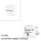 Portable Mini Printer for Students and Hobbyists, Bluetooth Thermal Label Printer - SJB-DIAMOND ELITES