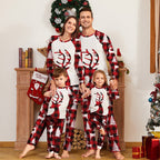 European And American Deer Head Print Parent-child Home Service Suit Pi-Mart