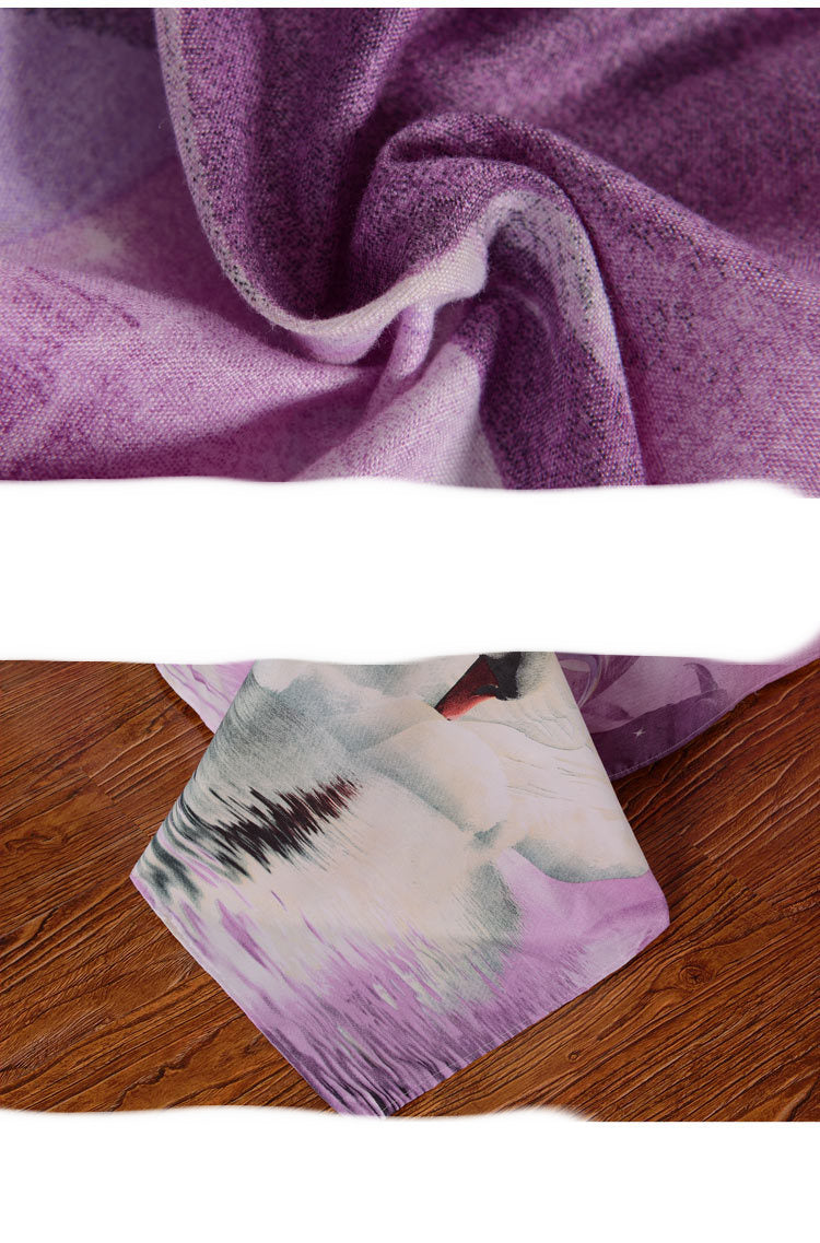 Four-piece Reactive Printing And Dyeing Bedding Pi-Mart
