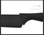 Steel Black Blade Five-piece Set Kitchen Knife Fruit Knife With Omelette Maker Peeling set Pi-Mart