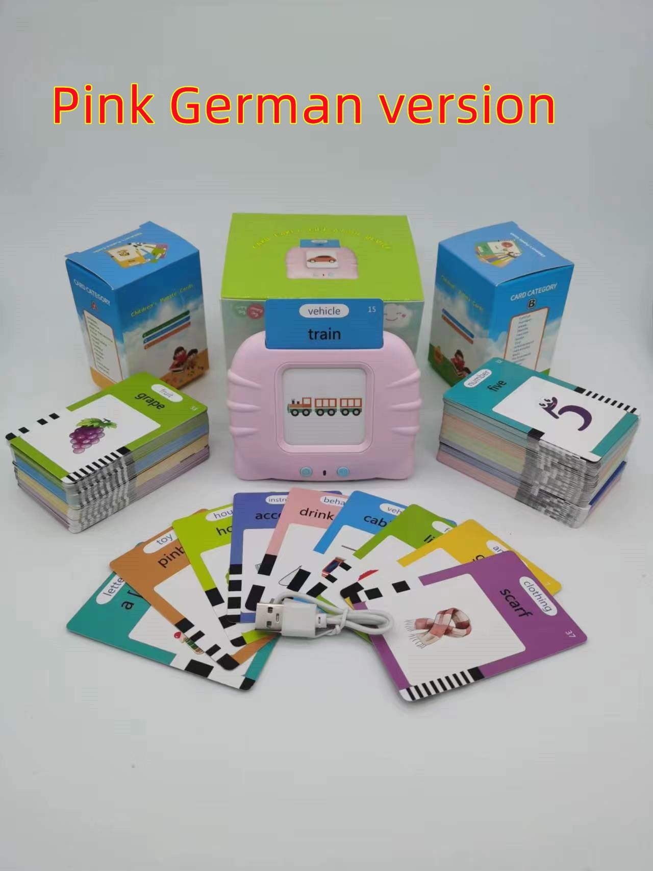 Card Early Education Children's Enlightenment English Learning Machine Pi-Mart