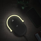3 In 1 Foldable Wireless Charger Night Light Wireless Charging Station Stonego LED Reading Table Lamp 15W Fast Charging Light Pi-Mart