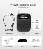 Bee Loudspeaker Special For Teachers Wireless Bluetooth Microphone Guide Outdoor Speaker Megaphone Pi-Mart
