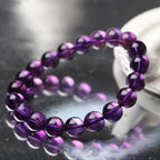 Natural Amethyst Single Loop Bracelet Pi-Mart