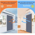 Winter Magnetic Door Curtain Pi-Mart