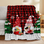 1pc Christmas Throw Blanket, Christmas Party Decorations Blanket, New Year Gift Bed Blanket, Christmas Gift For Couch Bed Sofa Office Camping