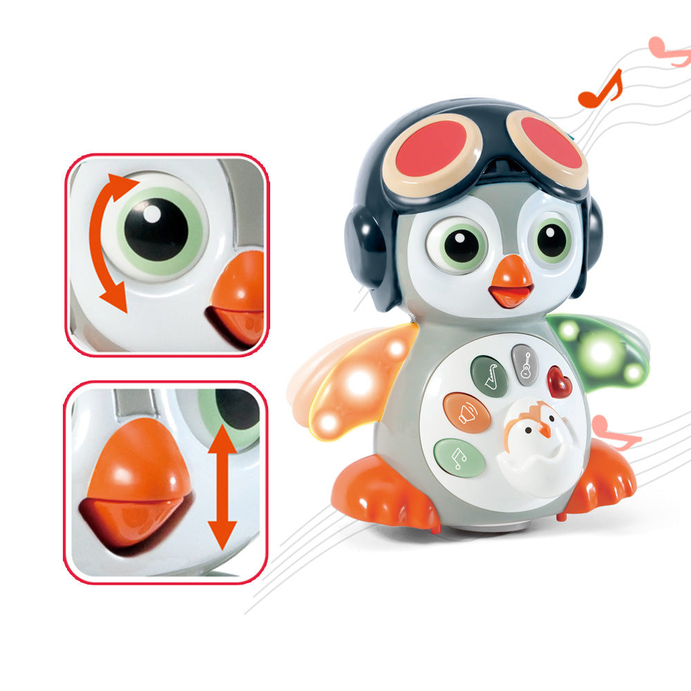 Electric Universal Light Music Swing Dancing Penguin Toys Pi-Mart