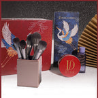 Women's Fashion Animal Hair Makeup Brush Set Pi-Mart
