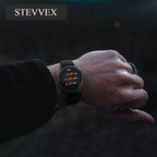 STEVVEX Solar Smart Watch  Sport Metal Heart Rate Sleep Monitor IP 68 Waterproof iOS Android Global Version - SJB-DIAMOND ELITES