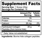 Grass-Fed Hydrolyzed Collagen Peptides - Made in the USA