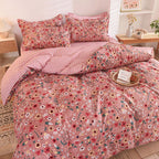 Pillowcase Bed Cover Set Sets Bedding Bedsheet Quilt Duvet Pi-Mart