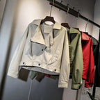 Versatile Slim Fit Women's Street Jackets Pi-Mart