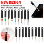 18Pcs Heavy Duty Thick Car Terminal Removal Kit Wire Connector Pin Release Tool